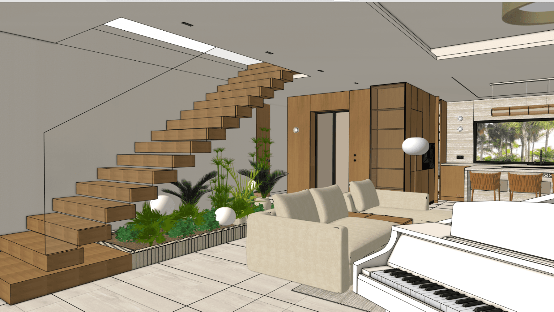 Before - CAD drawing