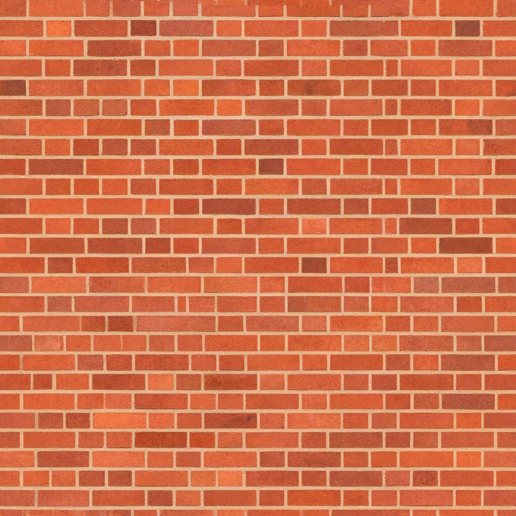 Seamless brick material extracted from a photo by VizBase material extraction